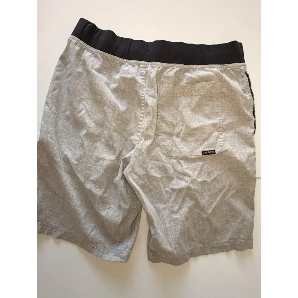 prAna Breathe Shorts Size M Gray Activewear